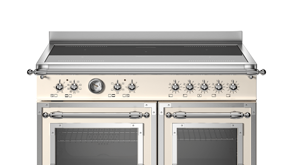 Bertazzoni Heritage Series Free-Standing Induction Cooker with Electric Double Oven HER105I2EAVT a