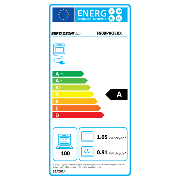 Bertazzoni-Professional-Series-Built-In-Electric-Oven-90CM-Energy-Label.png