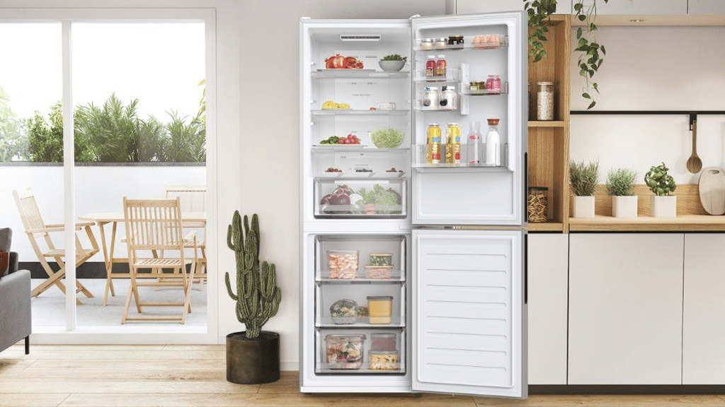 Hoover H-Fridge 300 Fridge Freezer HOCE3T618FSK